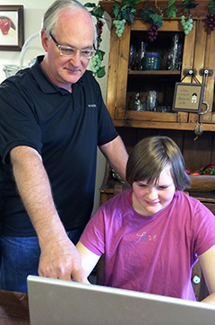 Mark Helping a Student