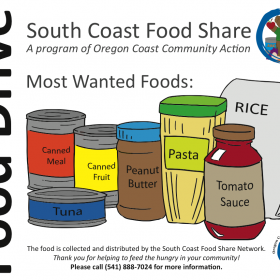 Joshann layout ORCCA - SCFS Food Drive Barrels Poster