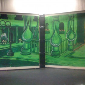 Joshann painting emerald city