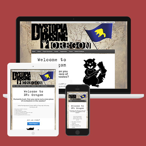 Dystopia Rising Website